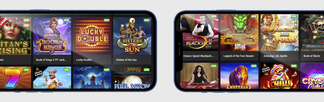 New products in mobile casinos